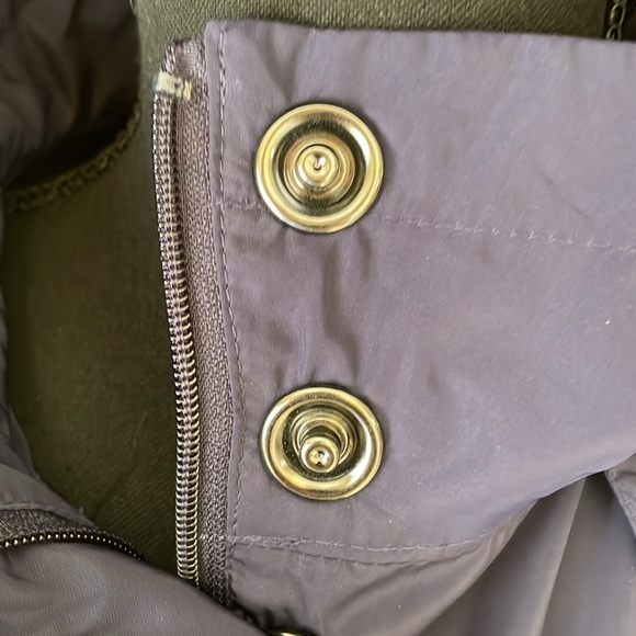 Kristen Blake Trench coat/jacket Navy Blue sz Medium - Picture 2 of 6